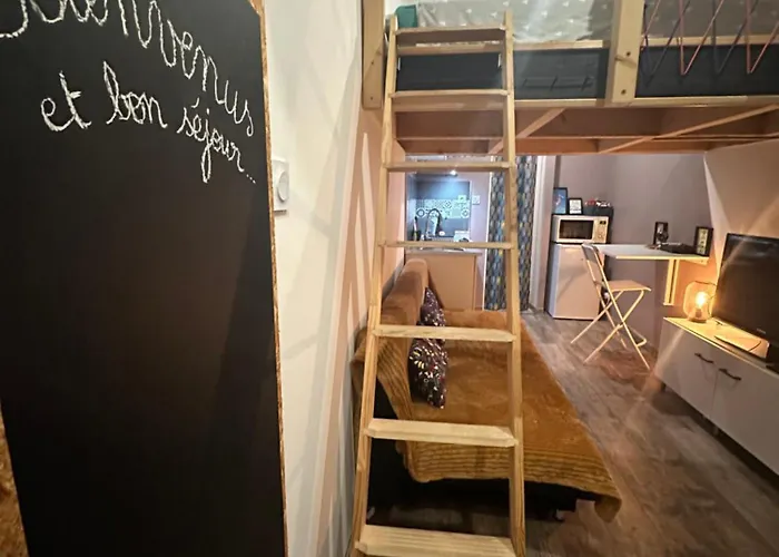 Дом отдыха La Tiny : Adorable Petit /parking Gratuit.